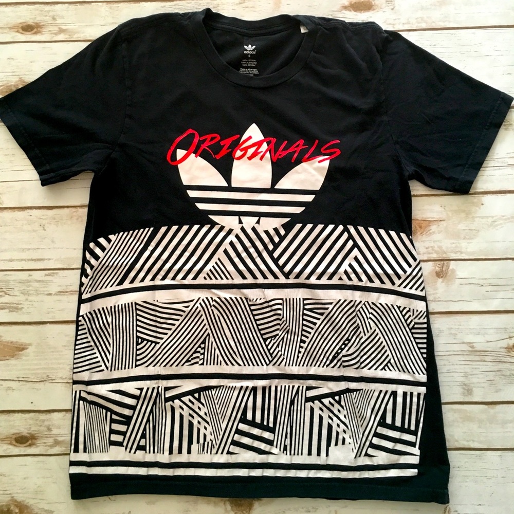 Men’s Small Adidas Originals Black T-Shirt